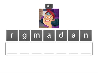 *Power Up 1 Unit 2 Anagram