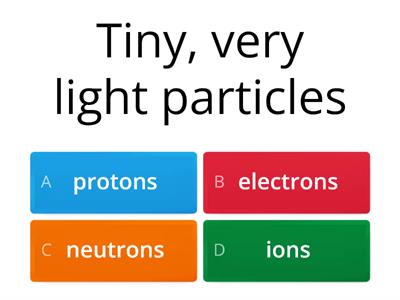 J.c. Science Atomic Structure Quiz