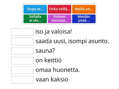 NN 1 kpl 4 teksti 3: tärkeät fraasit