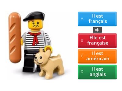 Howe :les nationalites Lego