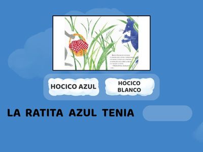 LA RATITA GRIS Y AZUL
