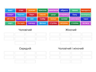 Рід іменників