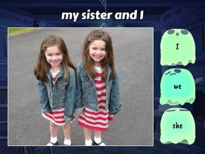  Subject pronouns