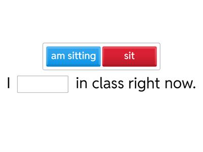  Present Continuous vs Simple Present