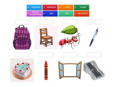 VOCABULARY AT SCHOOL 1°