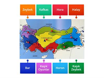 Halk Oyunları Haritası