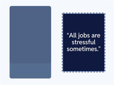 B1 Listening and speaking 'work'