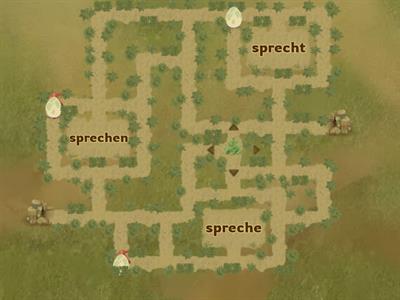 "sprechen" (Präsens)