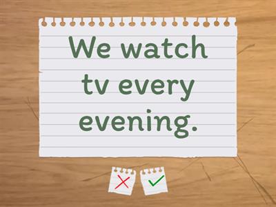 Present Simple - Interrogative 