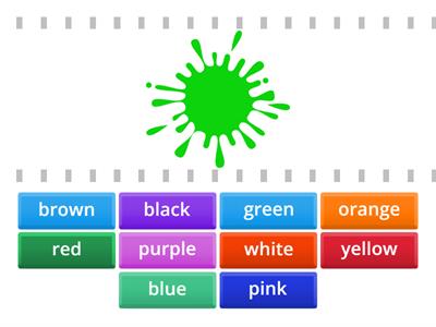 Colors: Find the match