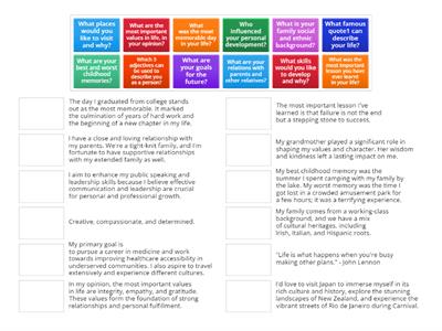 autobiography, 9 клас Карпюк