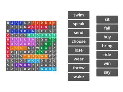 Irregular verbs - miscellaneous 2