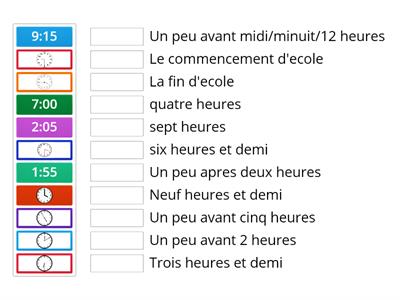 Math: l'heure