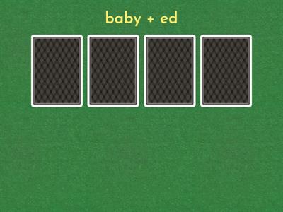 Barton 6.06 Suffix Spelling Rules