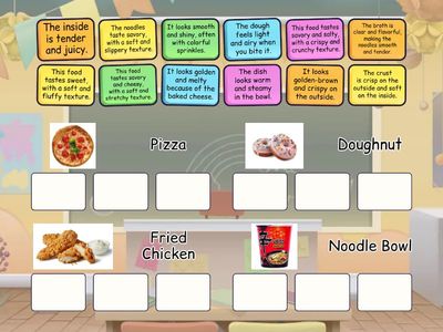 Match the Yummy Description!