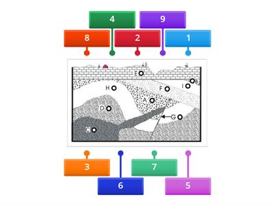 Relative Rock Age- what is the order of the rock formation?