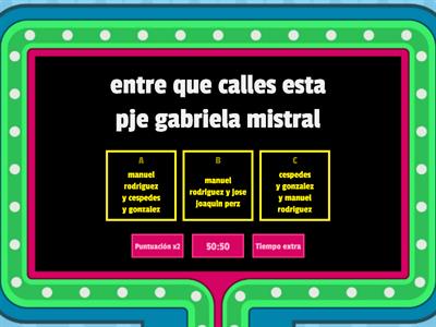 caracteristicas de pje gabriela mistral