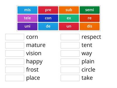 Match Up Prefix