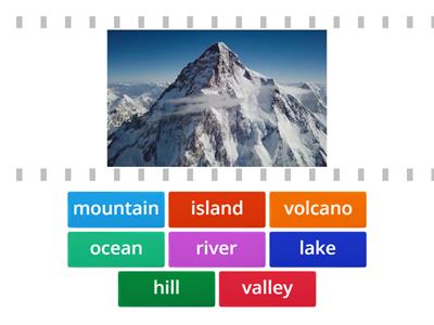 Landforms- Find the Match