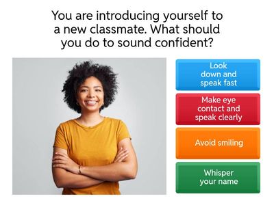  “Sound Confident!” 