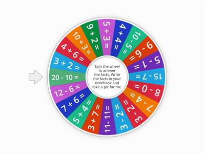 Addition and Subtraction Facts Practice