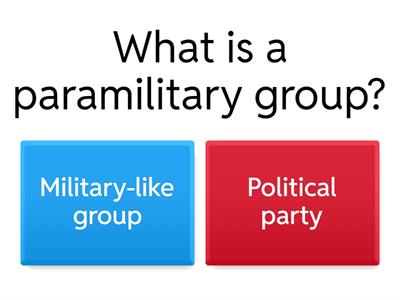 CCEA GCSE: Paramilitaries Reemergence