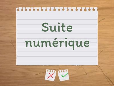 Vocabulaire de mathématiques