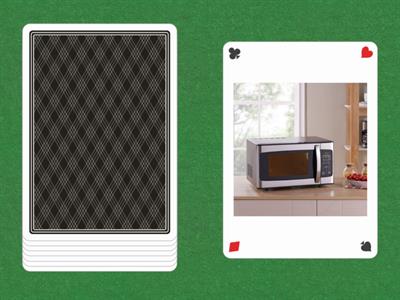 Memory Game things inside of the House