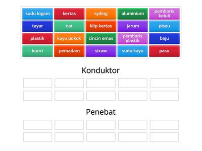 Bahan Konduktor Penebat