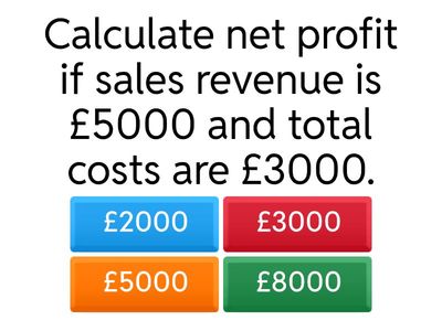 Edexcel GCSE Theme 1 Calculations Quiz