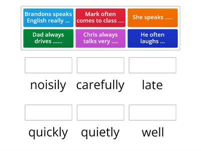 Adverbs of manner