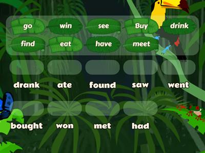 irregulas verbs 6th grade