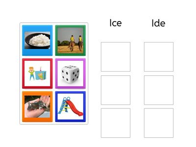 Ice/ide phonics