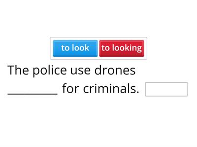 Infinitives and gerunds for uses and purposes