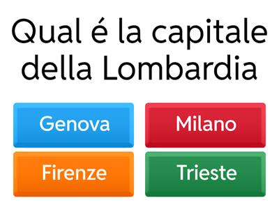 le regioni quinta elementare