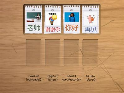 Primeiras palavras em mandarim