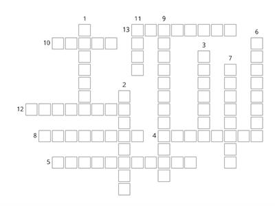  Get involved B1 Amazing people Crossword