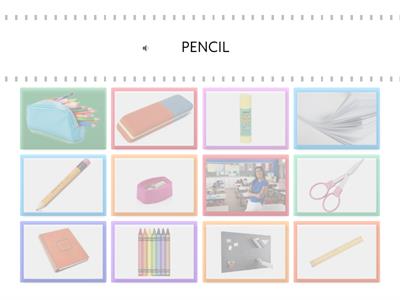 CLASSROOM OBJECTS LEVEL 1