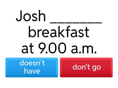 Ihor vs Present Simple (+/-/?)