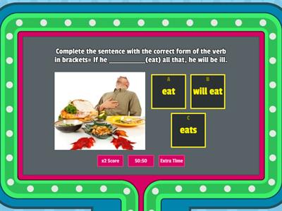 Zero and First Conditional 