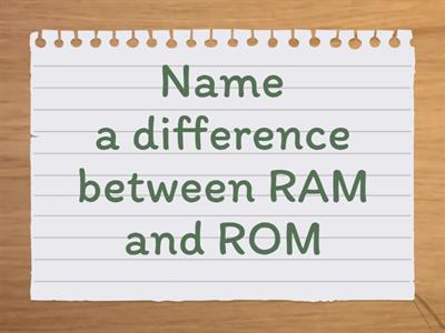 Memory and Data Representation