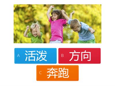 二年级华文《热闹的乐园》识字练习