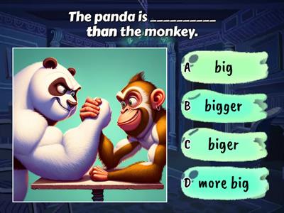 comparatives,  _____ than, as ____ as