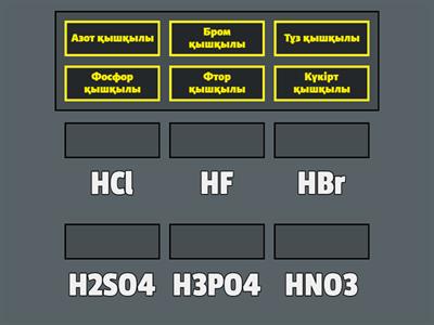 Химия 8 сынып