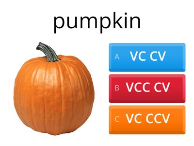 Syllable Division Patterns