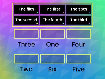 Ordinal numerals