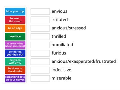 Solutions Upper-inter 2a idioms