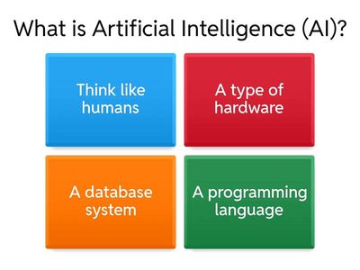 Artificial Intelligence Quiz