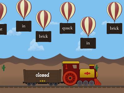 Closed Syllables - Balloon Pop