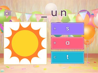 Phonics /Beginning Sound/